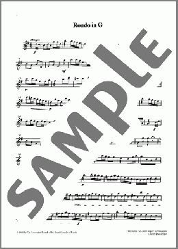 Rondo in G from Graded Music for Tuned Percussion, Book III(Daniel Steibelt) 楽譜 その他 ダウンロード