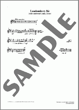 Londonderry Air (score&part) from Graded Music for Tuned Percussion, Book II(Trad. Irish) 楽譜 その他 ダウンロード