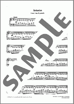 Asturias from Graded Music for Tuned Percussion, Book IV(Isaac Albeniz) 楽譜 その他 ダウンロード