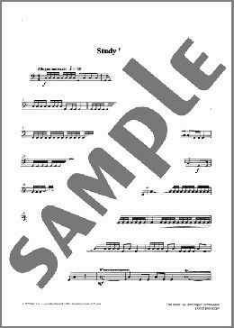 Study No.3 from Graded Music for Timpani, Book II(Ian Wright) 楽譜 その他 ダウンロード