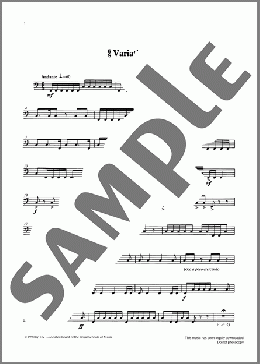 6/8 Variations from Graded Music for Timpani, Book II(Ian Wright) 楽譜 その他 ダウンロード