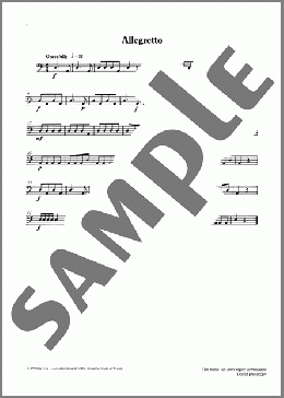 Allegretto from Graded Music for Timpani, Book I(Ian Wright) 楽譜 その他 ダウンロード