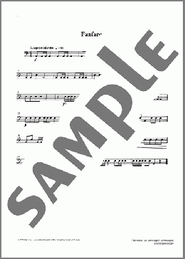 Fanfare from Graded Music for Timpani, Book I(Ian Wright) 楽譜 その他 ダウンロード