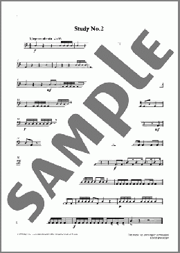 Study No.2 from Graded Music for Timpani, Book I(Ian Wright/Mark Bassey/Ian Wright and Mark Bassey) 楽譜 その他 ダウンロード