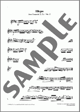 Allegro (Handel) from Graded Music for Tuned Percussion, Book IV(G. F. Handel) 楽譜 その他 ダウンロード