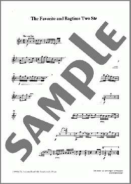 The Favorite and Ragtime Two Step from Graded Music for Tuned Percussion, Book IV(Scott Joplin) 楽譜 その他 ダウンロード