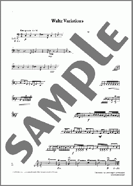 Waltz Variations from Graded Music for Timpani, Book IV(Ian Wright) 楽譜 その他 ダウンロード