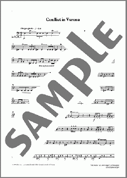 Conflict in Verona from Graded Music for Timpani, Book IV(Ian Wright) 楽譜 その他 ダウンロード