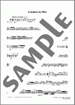 Tchaikovsky Plus from Graded Music for Timpani, Book IV(Ian Wright) 楽譜 その他 ダウンロード