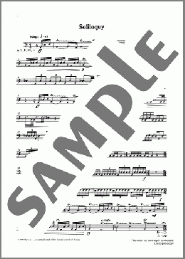 Soliloquy from Graded Music for Timpani, Book IV(Ian Wright) 楽譜 その他 ダウンロード