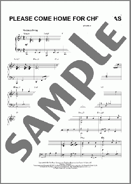 Please Come Home For Christmas [Jazz version] (arr. Brent Edstrom)(Eagles) 楽譜 ピアノ（ソロ） ダウンロード