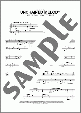 Unchained Melody (from Unchained) (arr. Mark Hayes)(The Righteous Brothers) 楽譜 ピアノ（ソロ） ダウンロード