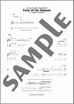 Time Of The Season(Rod Argent/Jake Shimabukuro) 楽譜 その他 ダウンロード
