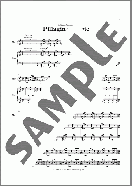 Pillaging Music (Marimba)(Nico Muhly) 楽譜 その他 ダウンロード
