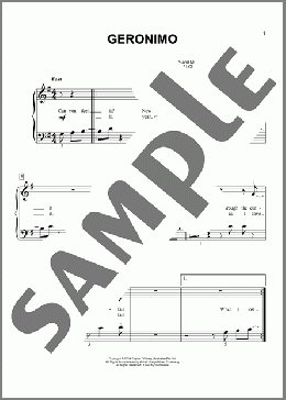 Geronimo (arr. Joseph Hoffman)(Sheppard) 楽譜 ピアノ（ソロ） ダウンロード
