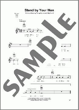 Stand By Your Man(Tammy Wynette) 楽譜 その他 ダウンロード