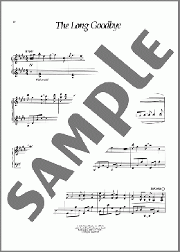The Long Goodbye(David Lanz) 楽譜 ピアノ（ソロ） ダウンロード
