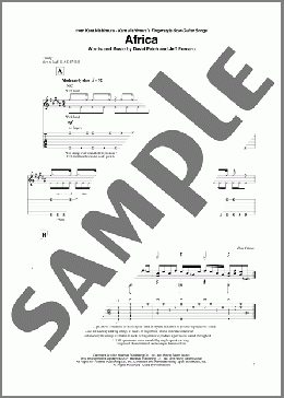 Africa (arr. Kent Nishimura)(Toto) 楽譜 ギター（その他） ダウンロード