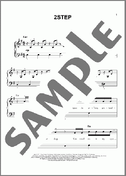 2step(Ed Sheeran) 楽譜 ピアノ（ソロ） ダウンロード