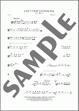 Can't Stop The Feeling! (from Trolls)(Justin Timberlake) 楽譜 その他 ダウンロード