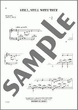 Still, Still With Thee (with ”Largo”)(Felix Mendelssohn/Harriet B. Stowe) 楽譜 ピアノ（ソロ） ダウンロード