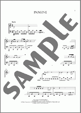 Imagine(John Lennon) 楽譜 その他 ダウンロード