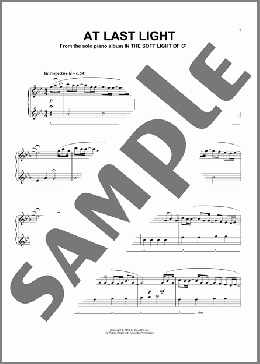 At Last Light(David Nevue) 楽譜 ピアノ（ソロ） ダウンロード