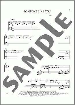 Someone Like You(Adele) 楽譜 その他 ダウンロード