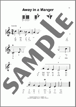 Away In A Manger(James R. Murray) 楽譜 ピアノ（ソロ） ダウンロード
