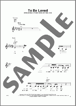 To Be Loved(Adele) 楽譜 ウクレレ（弾き語り） ダウンロード
