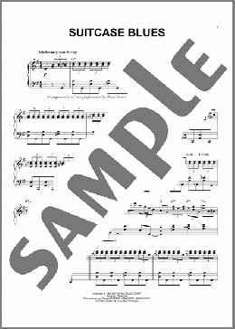 Suitcase Blues (arr. Brent Edstrom)(Albert Ammons) 楽譜 ピアノ（ソロ） ダウンロード