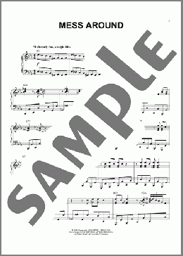 Mess Around (arr. Brent Edstrom)(Ahmet Ertegun) 楽譜 ピアノ（ソロ） ダウンロード