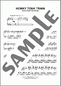 Honky Tonk Train (Honky Tonk Train Blues) (arr. Brent Edstrom)(Meade ”Lux” Lewis) 楽譜 ピアノ（ソロ） ダウンロード
