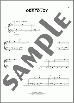 Ode To Joy(The Piano Guys) 楽譜 ピアノ（ソロ） ダウンロード