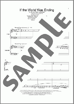 If The World Was Ending (feat. Julia Michaels) (arr. Kevin Olson)(JP Saxe) 楽譜 ピアノ（連弾） ダウンロード