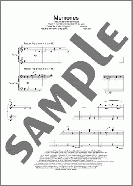 Memories (arr. Kevin Olson)(Maroon 5) 楽譜 ピアノ（連弾） ダウンロード