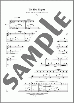 Five Fingers: 7. Vivo(Igor Stravinsky) 楽譜 ピアノ（ソロ） ダウンロード