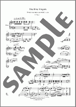 Five Fingers: 8. Pesante(Igor Stravinsky) 楽譜 ピアノ（ソロ） ダウンロード