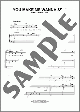 You Make Me Wanna Sing (from Schmigadoon!)(Cinco Paul) 楽譜 ピアノ & ボーカル ダウンロード