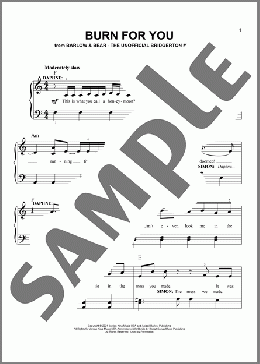Burn For You (from The Unofficial Bridgerton Musical)(Barlow & Bear) 楽譜 ピアノ（ソロ） ダウンロード