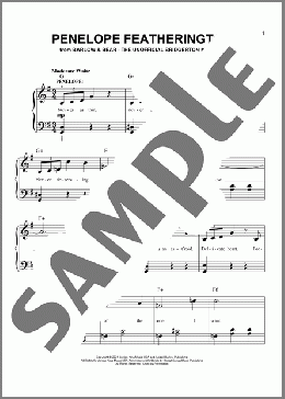Penelope Featherington (from The Unofficial Bridgerton Musical)(Barlow & Bear) 楽譜 ピアノ（ソロ） ダウンロード