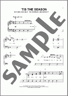 Tis The Season (from The Unofficial Bridgerton Musical)(Abigail Barlow/Emily Bear) 楽譜 ピアノ（ソロ） ダウンロード
