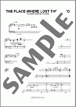 The Place Where Lost Things Go (from Mary Poppins Returns)(Emily Blunt) 楽譜 ピアノ（ソロ） ダウンロード