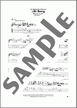 Life Song (One For Annie)(Robben Ford) 楽譜 ギター（ソロ） ダウンロード