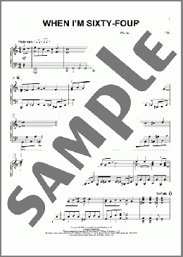 When I'm Sixty-Four [Boogie-woogie version] (arr. Eugenie Rocherolle)(The Beatles) 楽譜 ピアノ（ソロ） ダウンロード