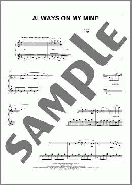 Always On My Mind [Classical version] (arr. Phillip Keveren)(Elvis Presley/Michael Buble/Willie Nelson/The Pet Shop Boys) 楽譜 ピアノ（ソロ） ダウンロード