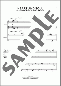 Heart And Soul (arr. Phillip Keveren)(Frank Loesser/Hoagy Carmichael) 楽譜 ピアノ（連弾） ダウンロード