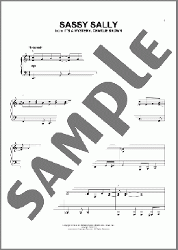 Sassy Sally(Vince Guaraldi) 楽譜 ピアノ（ソロ） ダウンロード