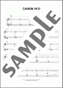 Canon In D(Brian Crain) 楽譜 ピアノ（ソロ） ダウンロード
