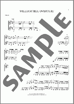 William Tell Overture(Gioachino Rossini) 楽譜 その他 ダウンロード
